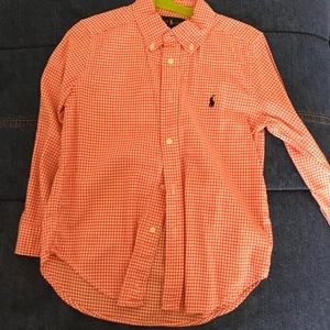 Like new sz 6 Ralph Lauren boys button down shirt